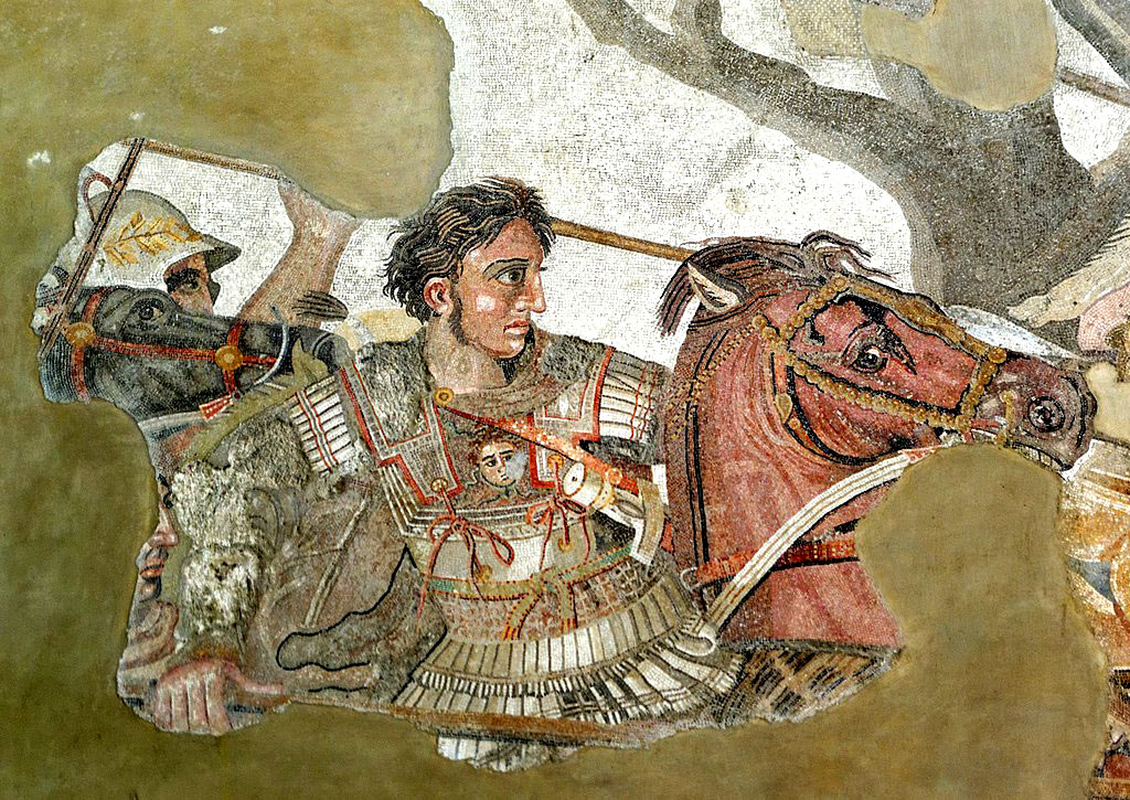 Alexander und Bucephalus